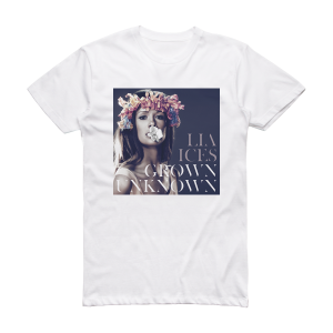 Lia Ices Grown Unknown Album Cover T-Shirt White