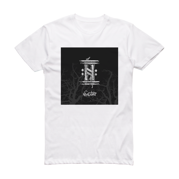 Helrunar Grtr Album Cover T-Shirt White