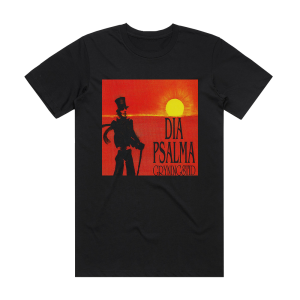 Dia Psalma Gryningstid Album Cover T-Shirt Black