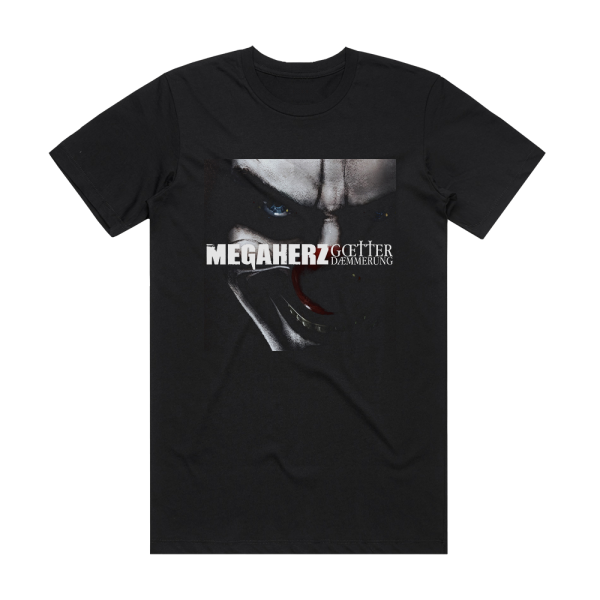 Megaherz Gtterdmmerung Album Cover T-Shirt Black