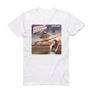 Missing Andy Guerrilla Invasion Pt 2 Album Cover T-Shirt White