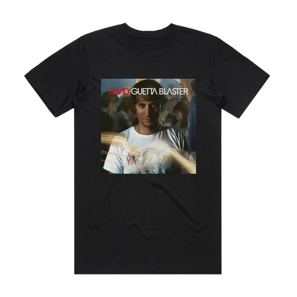 David Guetta Guetta Blaster Album Cover T-Shirt Black