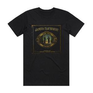 Jamies Elsewhere Guidebook For Sinners Turned Saints Album Cover T-Shirt Black