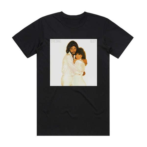 Barbra Streisand Guilty Album Cover T-Shirt Black