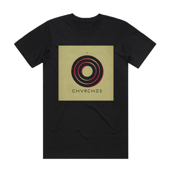 CHVRCHES Gun Album Cover T-Shirt Black