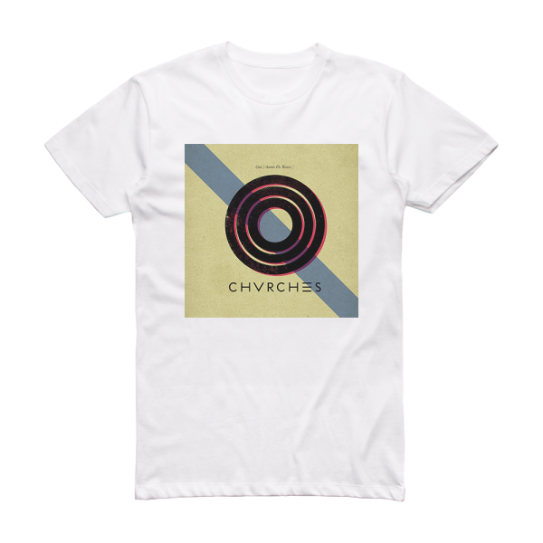 CHVRCHES Gun Remixes Album Cover T-Shirt White