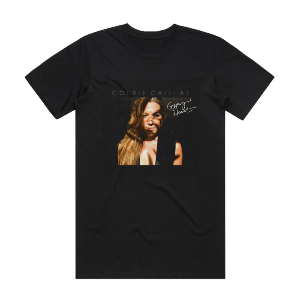 Colbie Caillat Gypsy Heart 1 Album Cover T-Shirt Black