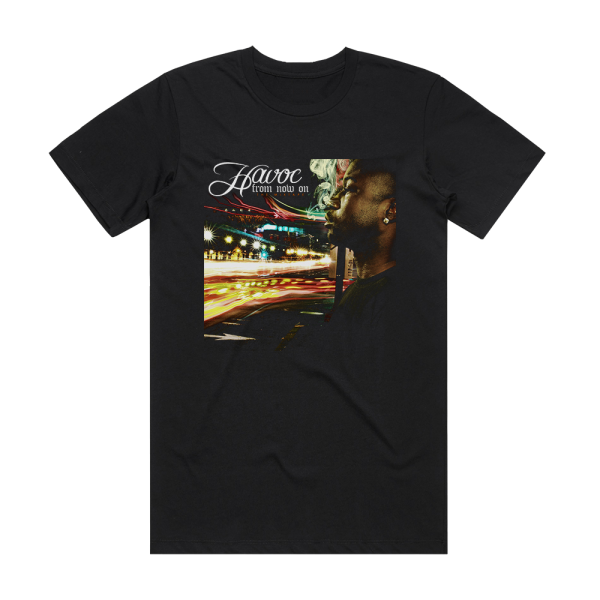 Havoc H Is Back Album Cover T-Shirt Black