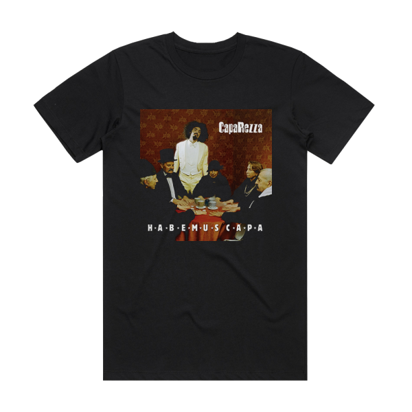 CapaRezza Habemus Capa Album Cover T-Shirt Black