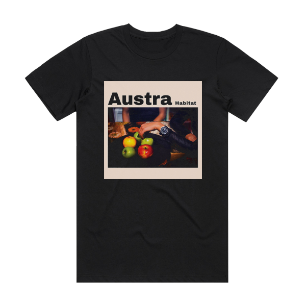 Austra Habitat Album Cover T-Shirt Black