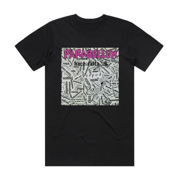 Parabellum Hace Falta Album Cover T-Shirt Black