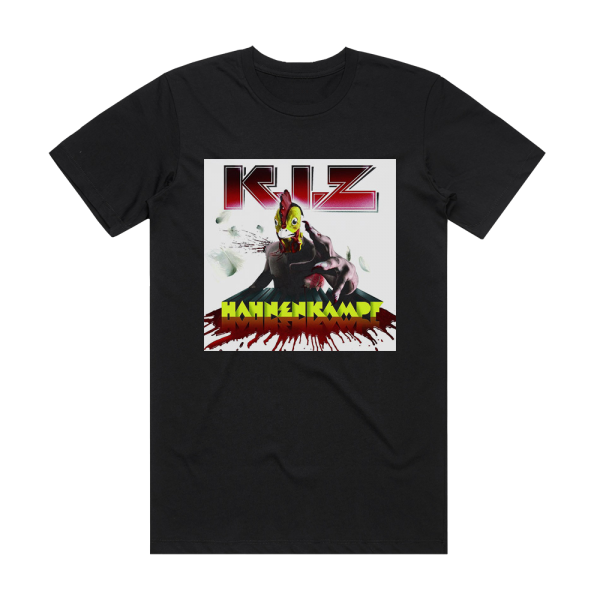 K I Z Hahnenkampf Album Cover T-Shirt Black