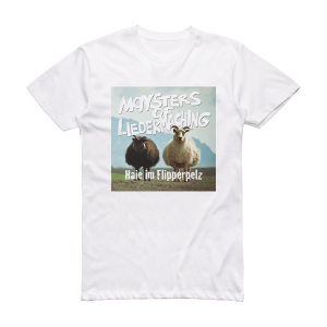 Monsters of Liedermaching Haie Im Flipperpelz Album Cover T-Shirt White
