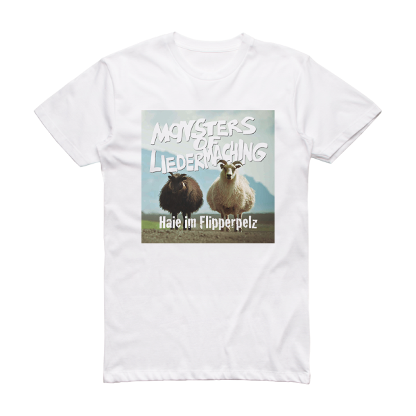 Monsters of Liedermaching Haie Im Flipperpelz Album Cover T-Shirt White