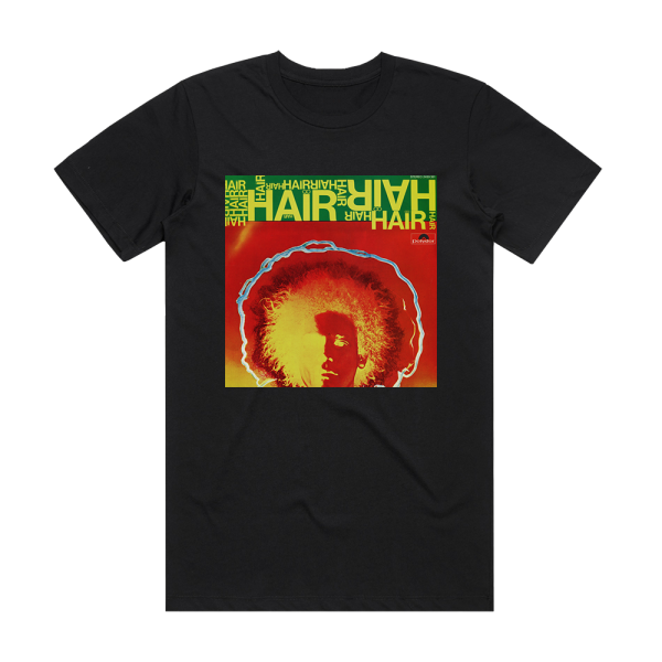 Galt MacDermot Hair 1 Album Cover T-Shirt Black