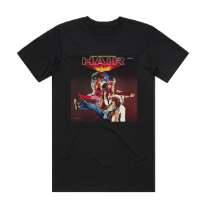 Galt MacDermot Hair 2 Album Cover T-Shirt Black