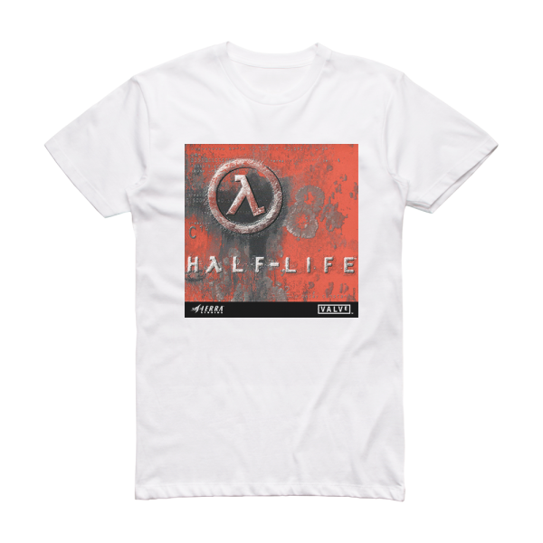 Kelly Bailey Half Life Album Cover T-Shirt White