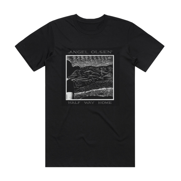 Angel Olsen Half Way Home Album Cover T-Shirt Black