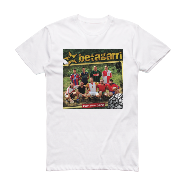 Betagarri Hamaika Gara Album Cover T-Shirt White