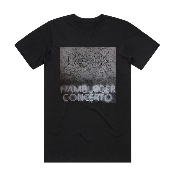 Focus Hamburger Concerto Album Cover T-Shirt Black