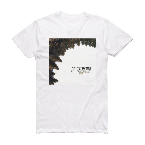 In Extremo Hameln 2006 2 Album Cover T-Shirt White