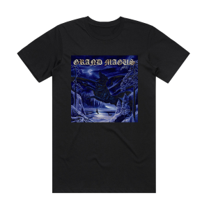 Grand Magus Hammer Of The North Album Cover T-Shirt Black