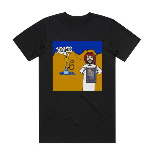 Clepto Handmade Album Cover T-Shirt Black