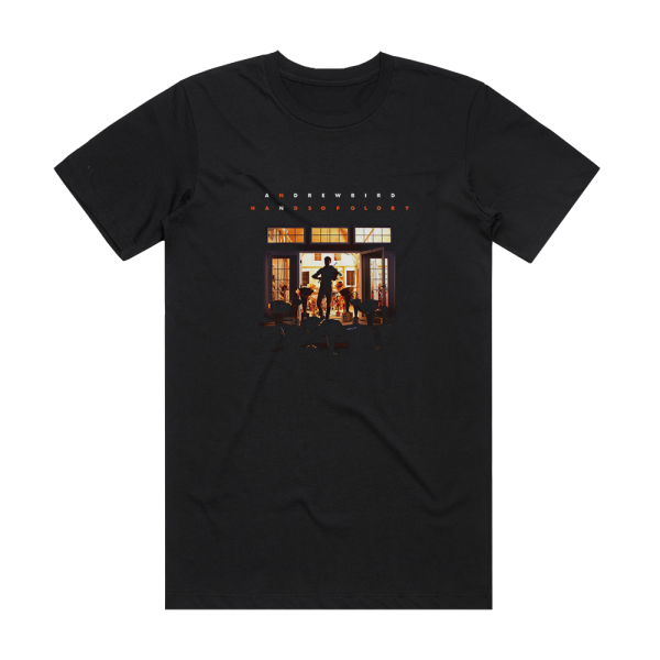 Andrew Bird Hands Of Glory Album Cover T-Shirt Black