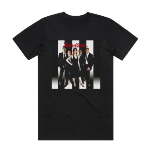 Deadline Hanging On The Telephone Album Cover T-Shirt Black