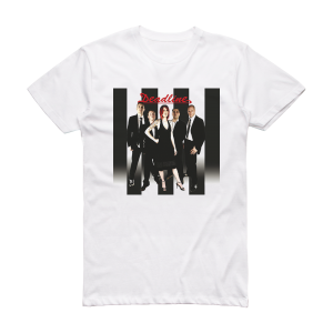 Deadline Hanging On The Telephone Album Cover T-Shirt White