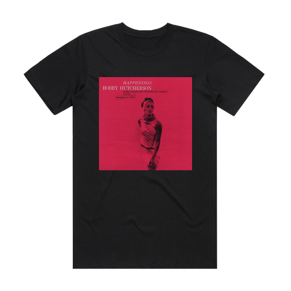 Bobby Hutcherson Happenings Album Cover T-Shirt Black