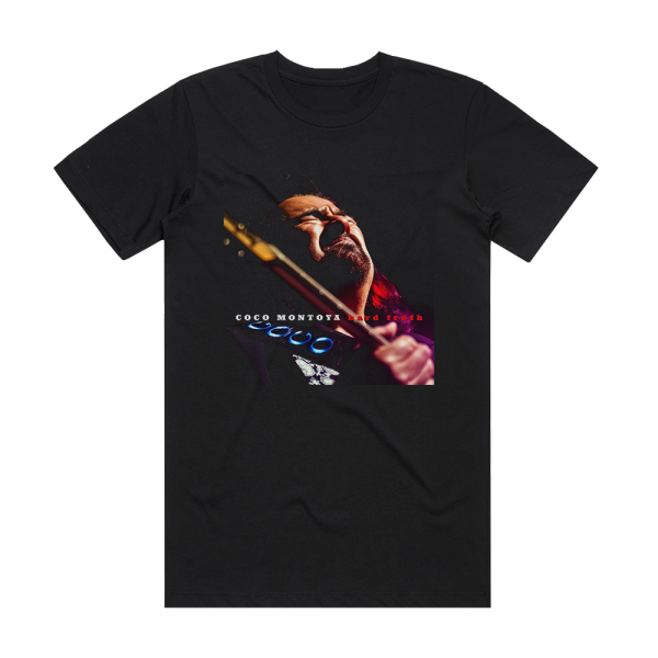 Coco Montoya Hard Truth Album Cover T-Shirt Black