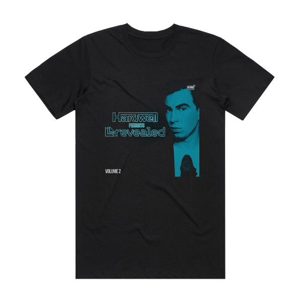 Hardwell Hardwell Presents Revealed Volume 2 Album Cover T-Shirt Black