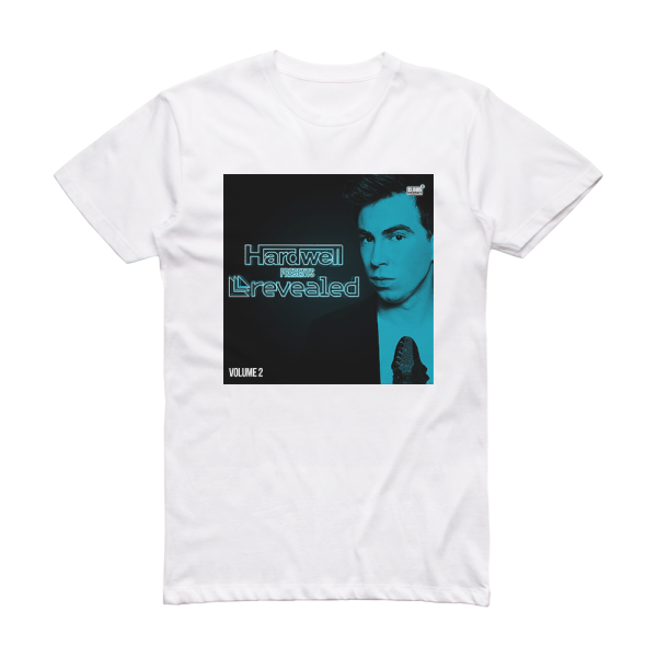 Hardwell Hardwell Presents Revealed Volume 2 Album Cover T-Shirt White