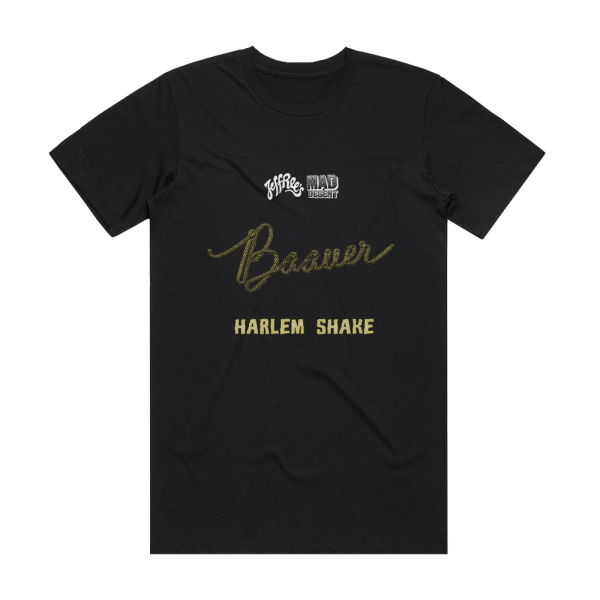 Baauer Harlem Shake Album Cover T-Shirt Black
