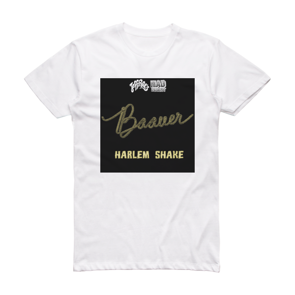 Baauer Harlem Shake Album Cover T-Shirt White