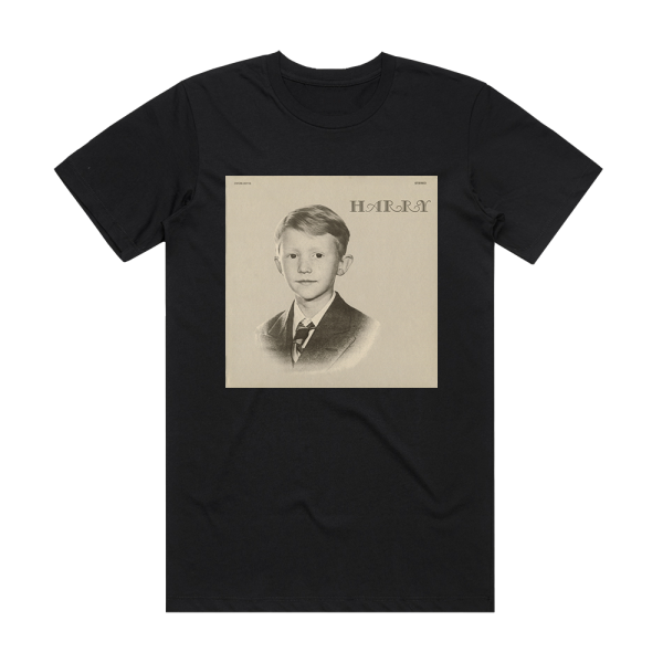 Harry Nilsson Harry 1 Album Cover T-Shirt Black