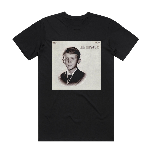 Harry Nilsson Harry 2 Album Cover T-Shirt Black