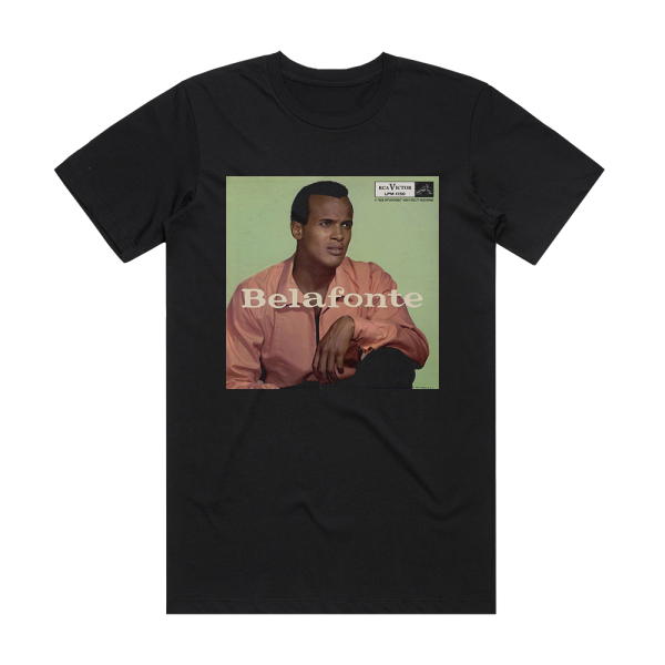 Harry Belafonte Harry Belafonte Album Cover T-Shirt Black