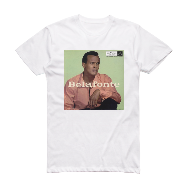 Harry Belafonte Harry Belafonte Album Cover T-Shirt White