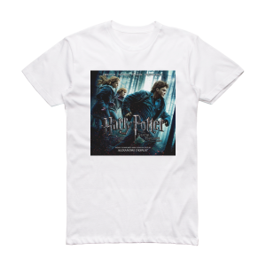 Alexandre Desplat Harry Potter And The Deathly Hallows Part 1 Album Cover T-Shirt White