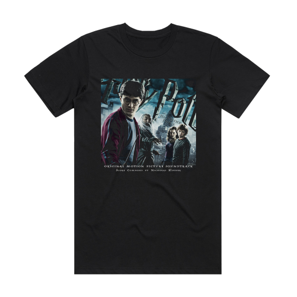 Nicholas Hooper Harry Potter And The Half Blood Prince Album Cover T-Shirt Black