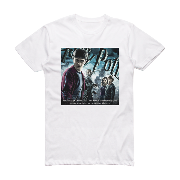 Nicholas Hooper Harry Potter And The Half Blood Prince Album Cover T-Shirt White