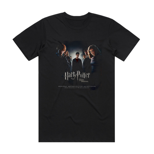 Nicholas Hooper Harry Potter And The Order Of The Phoenix Album Cover T-Shirt Black