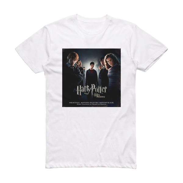 Nicholas Hooper Harry Potter And The Order Of The Phoenix Album Cover T-Shirt White