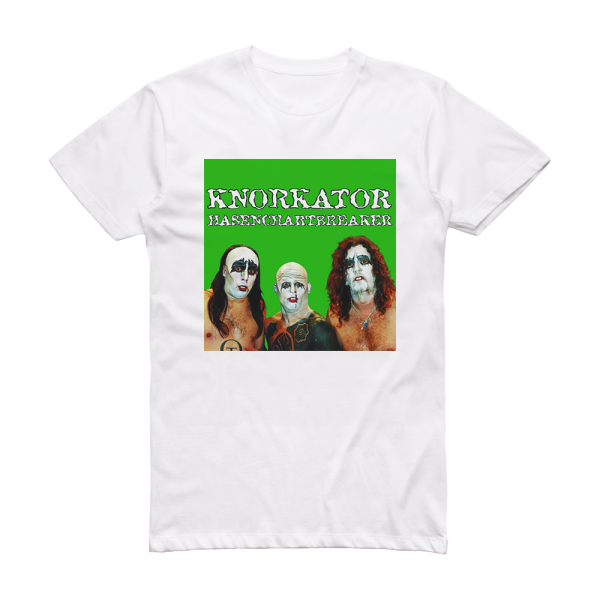 Knorkator Hasenchartbreaker Album Cover T-Shirt White