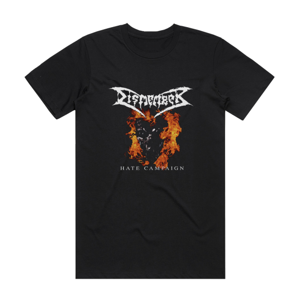 Dismember Hate Campaign Album Cover T-Shirt Black