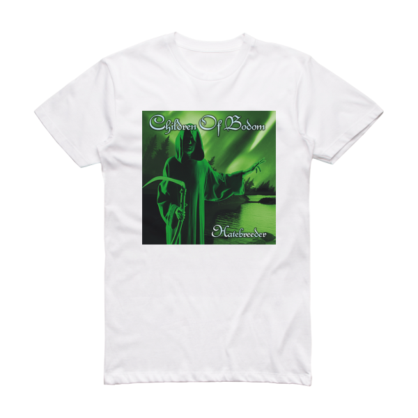 Children of Bodom Hatebreeder 2 Album Cover T-Shirt White