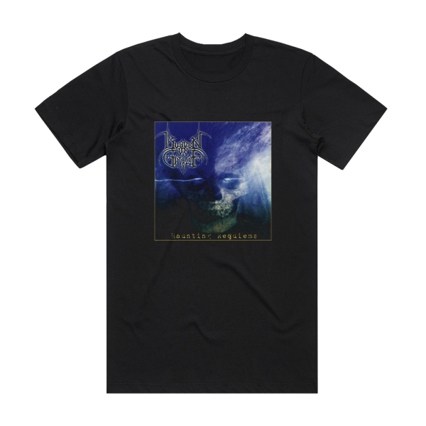 Burden of Grief Haunting Requiems Album Cover T-Shirt Black