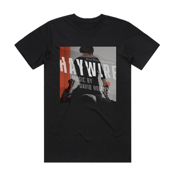 David Holmes Haywire Original Motion Picture Sountrack Album Cover T-Shirt Black